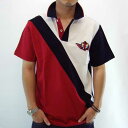 リッチヤング RY-SU08-02# S/S ポロシャツ スカーレット/ブラック/ホワイトRICH YUNG RY-SU08-02# S/S POLO Scarlet/Black/White