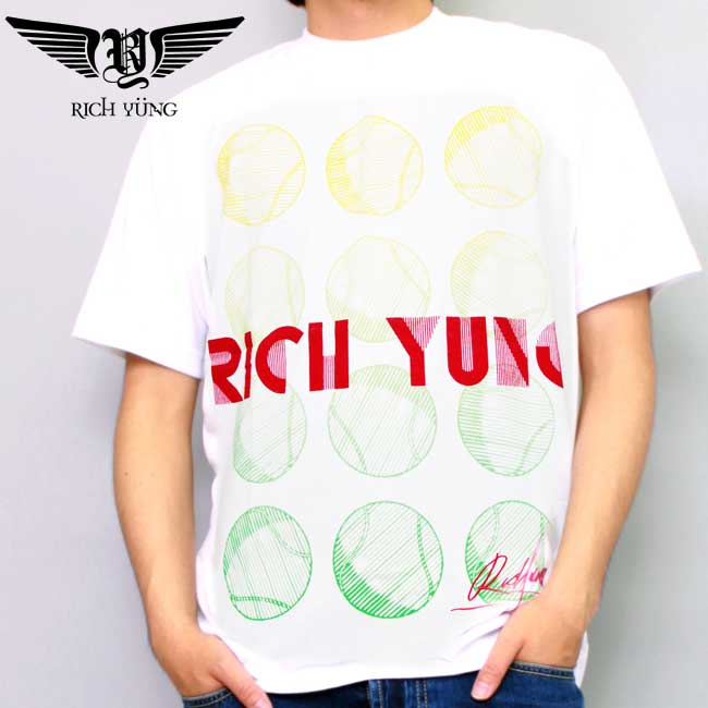 Rakuten - 【SALE】リッチ ヤング S/S Tシャツ RY-SP10-05 ホワイト RICH YUNG SS TEE RY-SP10-05 White