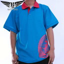【SALE】リッチ ヤング S/S ポロシャツ ブルー ピンク RY-SU10-10 RICH YUNG S/S Polo shirt Blue Pink RY...