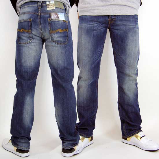 Rakuten - ヌーディージーンズ ストレート スヴェン(スベン) ストレートレッグ コールド ウォッシュNudie Jeans Straight Sven Straight Leg Cold Wash