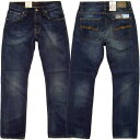 ヌーディージーンズ ヌーディージーンズ アベレージジョー ストレートレッグ ラフダークNudie Jeans Average Joe Straight Leg Rough Dark