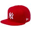 ニューエラ 950 スナップバック キャップ ニューヨークヤンキース カスタム スカーレット スノーホワイト New Era 9Fifty Cap New York Yankees Custom Scarlet Snow White