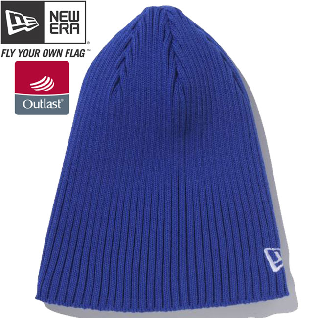 AEgXg~j[G R{ jbgX jbgLbv ur[j[ vZXu[ zCg Outlast~New Era Knit Cap Rib Beanie Princess Blue White