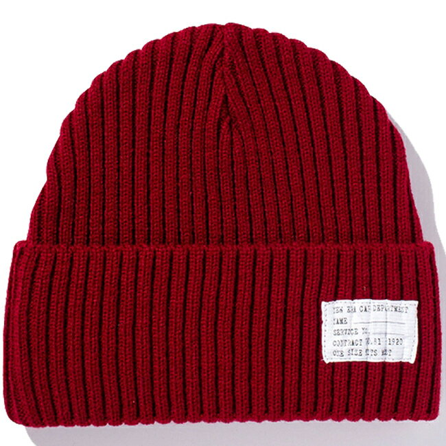 ニューエラ キッズニットキャップ ミリタリーニット パッチ レッド スノーホワイト New Era Kids Knit Cap Military Knit Patch Red Snow White【あす楽対応_近畿】【あす楽対応_中国】【あす楽対応_四国】【あす楽対応_九州】