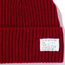 ニューエラ ニット帽 キッズニットキャップ ミリタリーニット パッチ レッド スノーホワイト New Era Kids Knit Cap Military Knit Patch Red Snow White 3