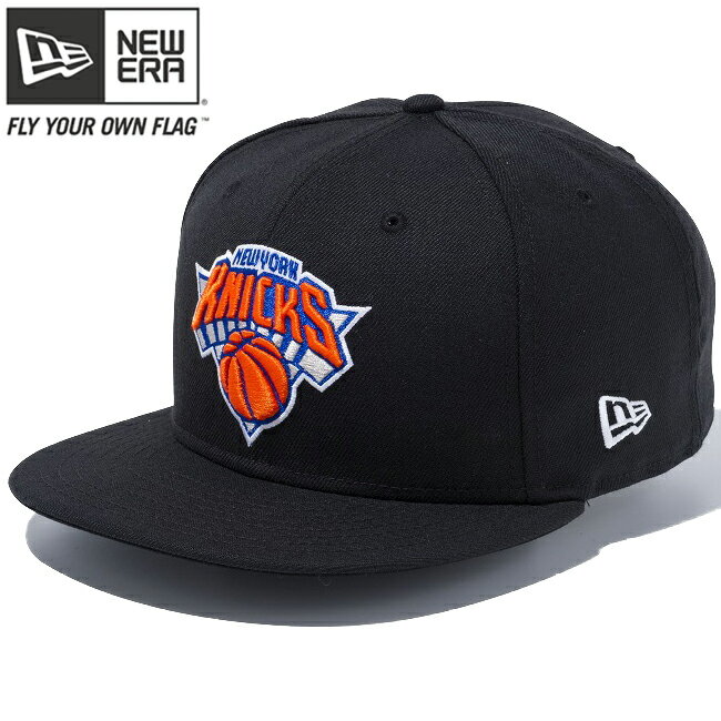 ニューエラ 950 スナップバック キャップ NBA カスタム ニューヨーク ニックス ブラック チームカラー New Era 9FIFTY Snap Back NBA Custom New York Knicks Black Team Color【あす楽対応_近畿】【あす楽対応_中国】【あす楽対応_四国】【あす楽対応_九州】のサムネイル