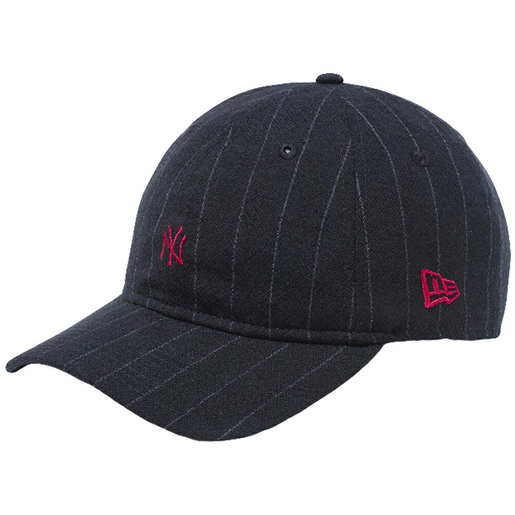 ニューエラ 9THIRTY キャップ ニューヨークヤンキース スモールロゴ ピンストライプ ブラックストライプ ラセット New Era 9THIRTY Cap New York Yankees Small Logo Pinstripe Blackのサムネイル