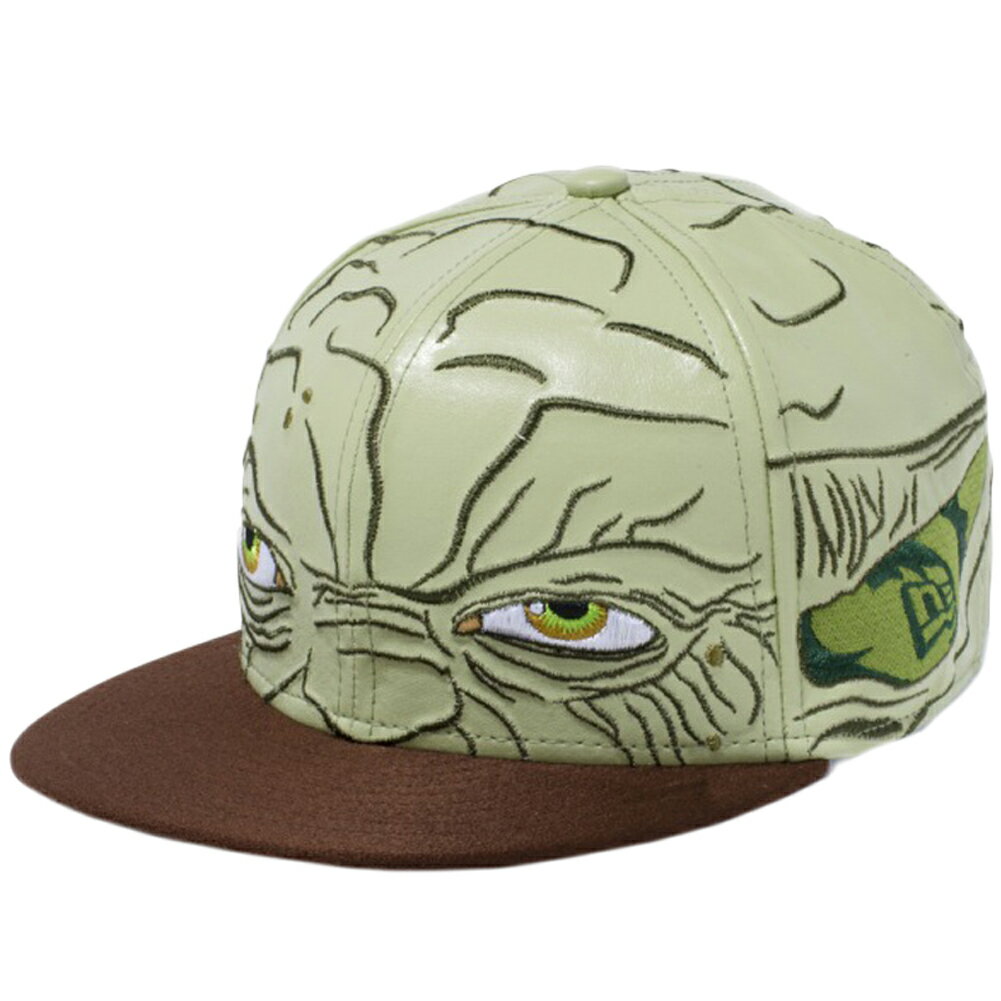 スターウォーズ×ニューエラ 5950キッズ キャップ オールオーバー ヨーダ グリーン STAR WARS×New Era 59FIFTY Kids Cap All Over Yoda