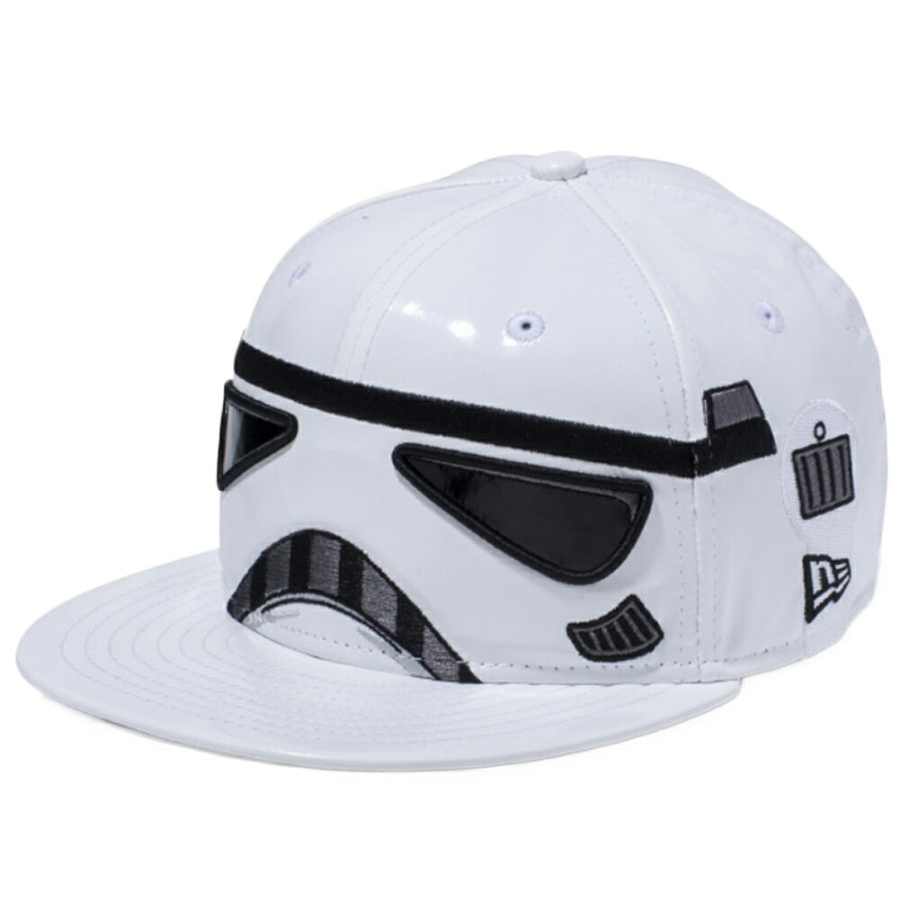 スターウォーズ×ニューエラ 5950キッズ キャップ オールオーバー ストームトルーパー ホワイトエナメル STAR WARS×New Era 59FIFTY Kids Cap All Over Stormtrooper White Enamel