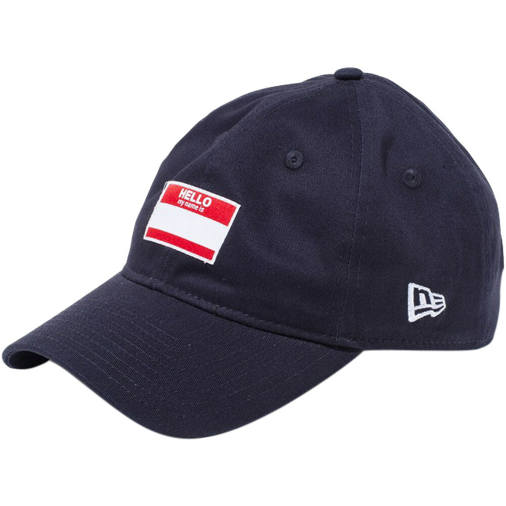 ニューエラ 9THIRTY キャップ ハローマイネームイズ ネイビー スノーホワイト ラディアントレッド New Era 9THIRTY Cap HELLO MY NAME IS Navy Snow White Radiant Red