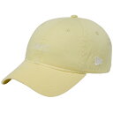 ニューエラ 920キャップ クローズストラップ パステル ニューヨークシティ NYC ソフトイエロー New Era 9TWENTY Cap Cloth Strap Pastel New York City NYC Soft Yellow Snow White