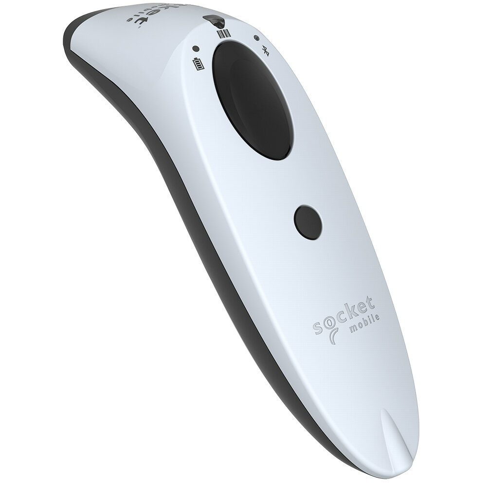 ソケットモバイル ワイヤレス 1D CCDバーコードリーダー SocketScan S700シリーズ CX3397-1855 Bluetooth接続 MFi認定 ホワイト Socket..