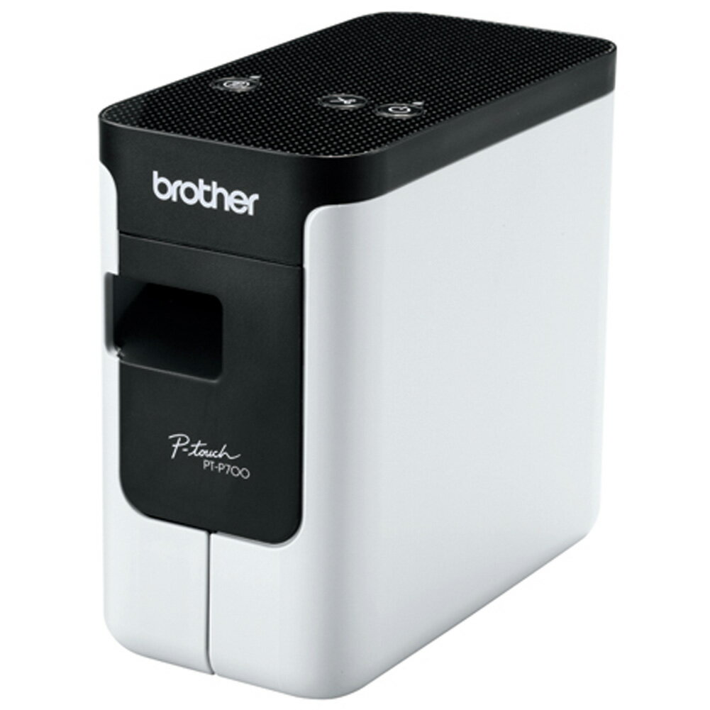 ブラザー PCラベルプリンター P-touchシリーズ P-touch PT-P700 USB接続 ホワイト Brother PC Label Printer P-Touch Series P-Touch PT-P700 USB Connection White