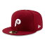 ニューエラ 59FIFTY MLBオンフィールド フィラデルフィア・フィリーズ オルタネイト2 カーディナル 1個 New Era ACPERF PHIPHI ALT2 23J PHILADELPHIA PHILLIES