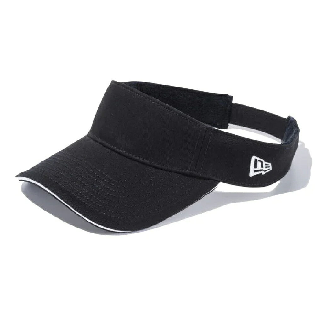 ニューエラ サンバイザー ブラック ホワイト ブラック 1個 New Era SUN VISOR SANDWICH BLK WHT SR 23J NONE OSFM