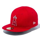 ニューエラ My 1st 59FIFTY ロサンゼルス・エンゼルス レッド チームカラー 1個 New Era MY1ST 5950 LOSANG SCA TEAM COLOR 23J ANAHEIM ANGELS INF