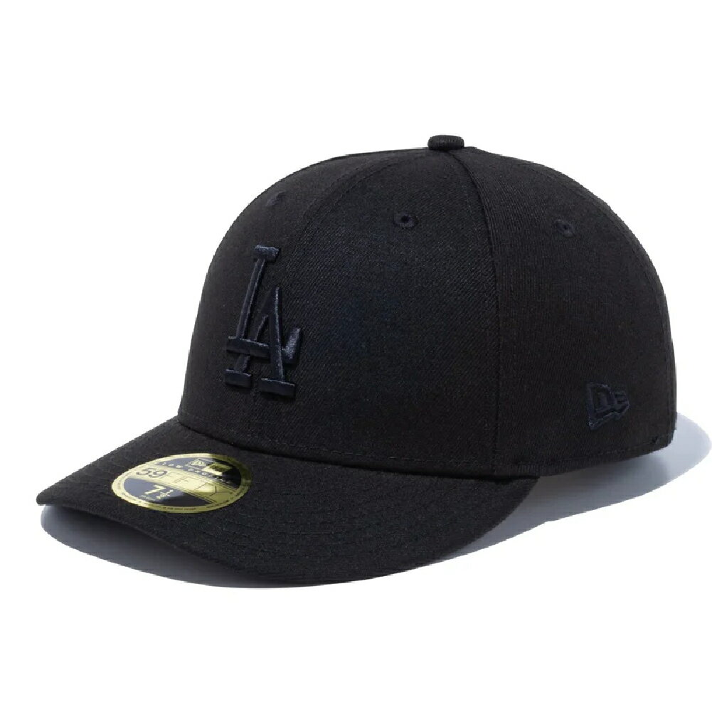 j[G LP 59FIFTY T[XEhW[X ubN ubN ubN 1 New Era LP5950 LOSDOD BLK BLK 23J LOS ANGELES DODGERS