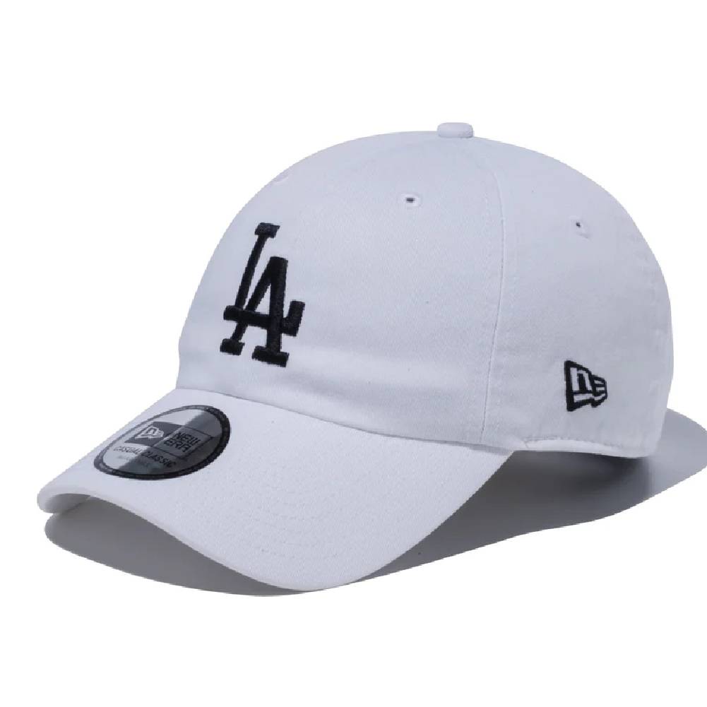 ニューエラ カジュアルクラシック ロサンゼルス・ドジャース ホワイト ブラック ホワイト 1個 New Era CASUAL CLASSIC LOSDOD WHI BLK 23J LOS ANGELES DODGERS OSFM