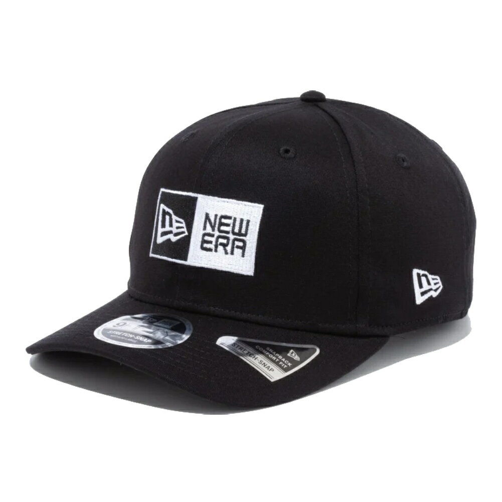 Rakuten - ニューエラ 9FIFTY ストレッチスナップ ボックスロゴ ブラック 1個 New Era 950SS NEW ERA BOX BLK WHI 23J NONE