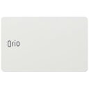 Qrio キュリオカード Q-CD-X 1枚入り ホワイト Qrio Card Q-CD-X 1 Sheet White