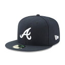 ニューエラ 59FIFTY MLBオンフィールド アトランタブレーブス ロード New Era newera