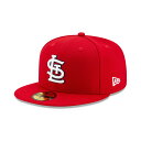 ニューエラ 59FIFTY MLBオンフィールド セントルイスカージナルス ゲーム New Era newera