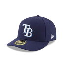 ニューエラ LP 59FIFTY MLBオンフィールド タンパベイレイズ ゲーム