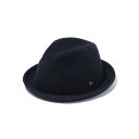 ニューエラ The Fedora フェドーラ ウール ブラック