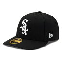 ニューエラ LP 59FIFTY MLBオンフィールド シカゴ・ホワイトソックス ゲーム ブラック 1個 New Era LP ACPERF CHIWHI GM 23J CHICAGO WHITE SOX