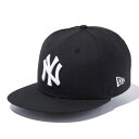 ニューエラ Youth 9FIFTY ニューヨーク・ヤンキース ブラック ホワイト ブラック ホワイト 1個 New Era YOUTH 950 NEYYAN BLK SWHI 23J NEW YORK YANKEES YTH