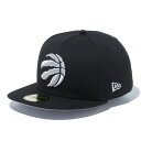 ニューエラ 59FIFTY トロント・ラプターズ ブラック チームカラー 1個 New Era 5950 TORRAP NBA BLK TEAM 23J TORONTO RAPTORS