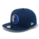 ニューエラ 59FIFTY ダラス マーベリックス ネイビー チームカラー 1個 New Era 5950 DALMAV NBA OCB TEAM 23J DALLAS MAVERICKS