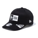 ニューエラ Youth 9FIFTY ストレッチスナップ ボックスロゴ ブラック ホワイト 1個 New Era YTH 950SS BOXLOGO BLK WHI 23J NONE YTH