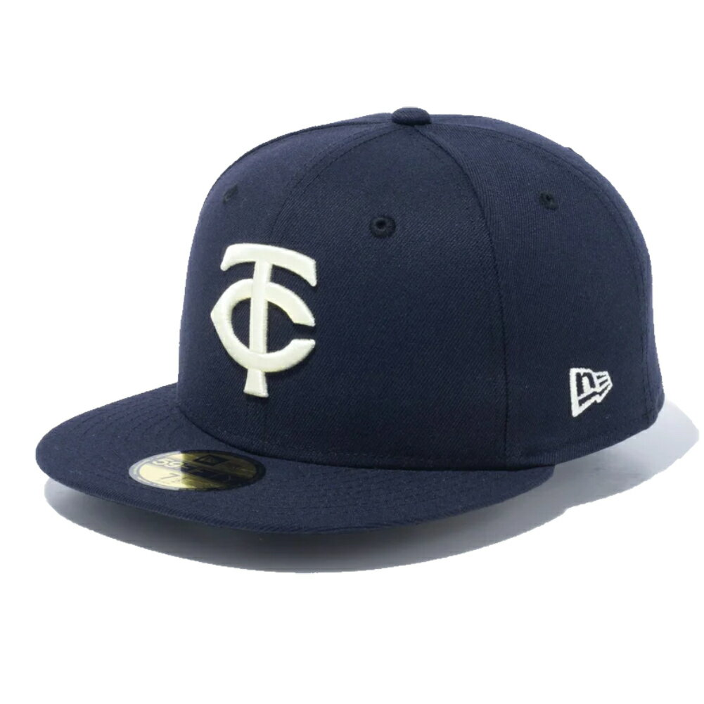ニューエラ 59FIFTY MLBオンフィールド ミネソタ・ツインズ オルタネイト ネイビー 1個 New Era ACPERF MINTWI ALT 2023 23J
