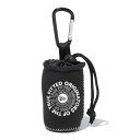 ニューエラ ゴルフ ボールポーチ サークルロゴ ブラック ホワイト グレートーン 1個 New Era GF BALL POUCH CIRCLE LOGO BL...