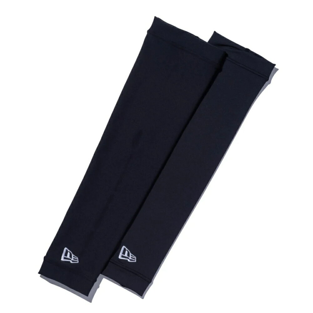 ニューエラ アームスリーブ フラッグロゴ ブラック ホワイト ブラック 1個 New Era ARM SLEEVES FLAG BLK WHT NONE