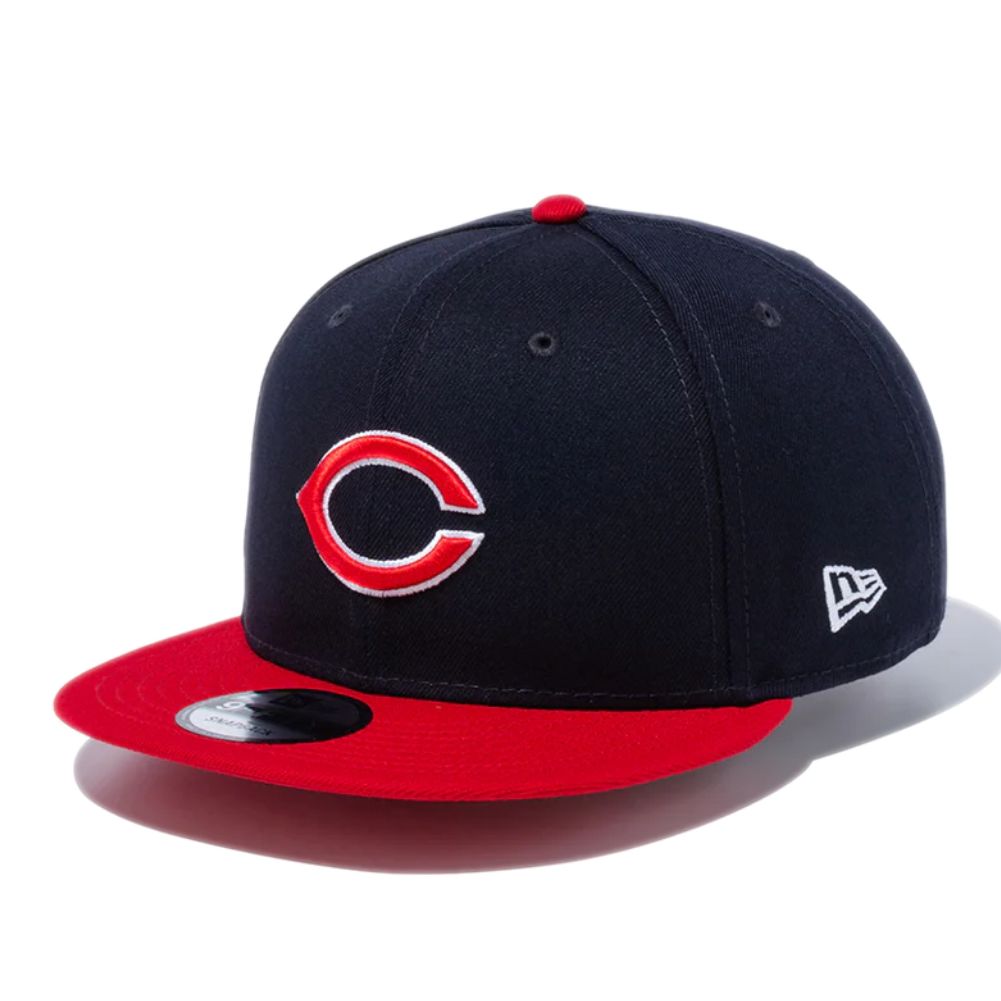 ニューエラ 9FIFTY 広島東洋カープ ネイビー スカーレットバイザー 1個 New Era 950 NPB HIRCAR NVY SCA 25J 1pc