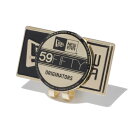 ニューエラ ゴルフ ベーシックマーカー ニューエラボックスロゴ バイザーステッカー ゴールド ブラック 1個 New Era Golf Basic Marker...