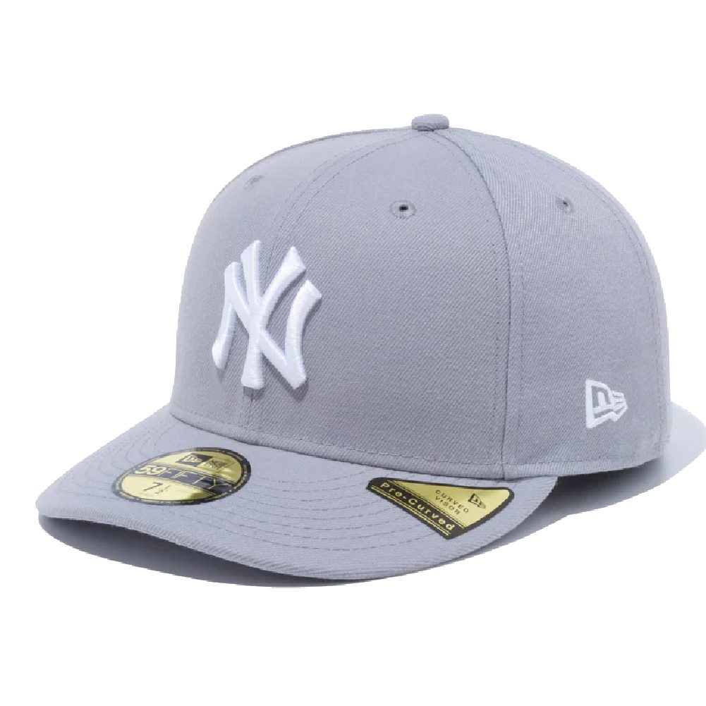 樂天商城 - ニューエラ PC 59FIFTY ニューヨーク・ヤンキース グレー ホワイト 1個 New Era PC5950 NEYYAN GRY SWHT 25J 1pc