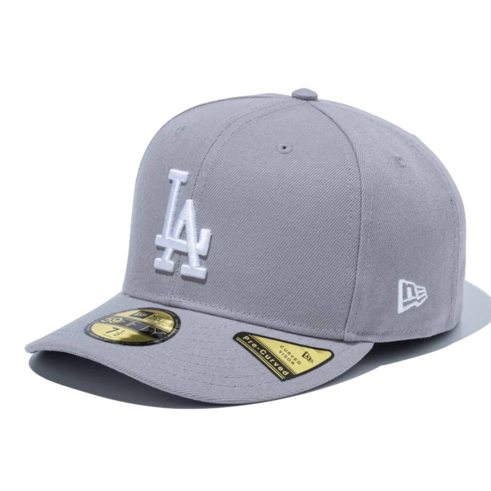 Rakuten - ニューエラ PC 59FIFTY ロサンゼルス・ドジャース グレー ホワイト 1個 New Era PC5950 LOSDOD GRY WHT 25J 1pc