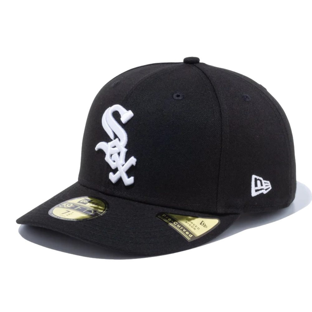 Rakuten - ニューエラ PC 59FIFTY シカゴ・ホワイトソックス ブラック ホワイト 1個 New Era PC5950 CHIWHI BLK SWHI 25J 1pc
