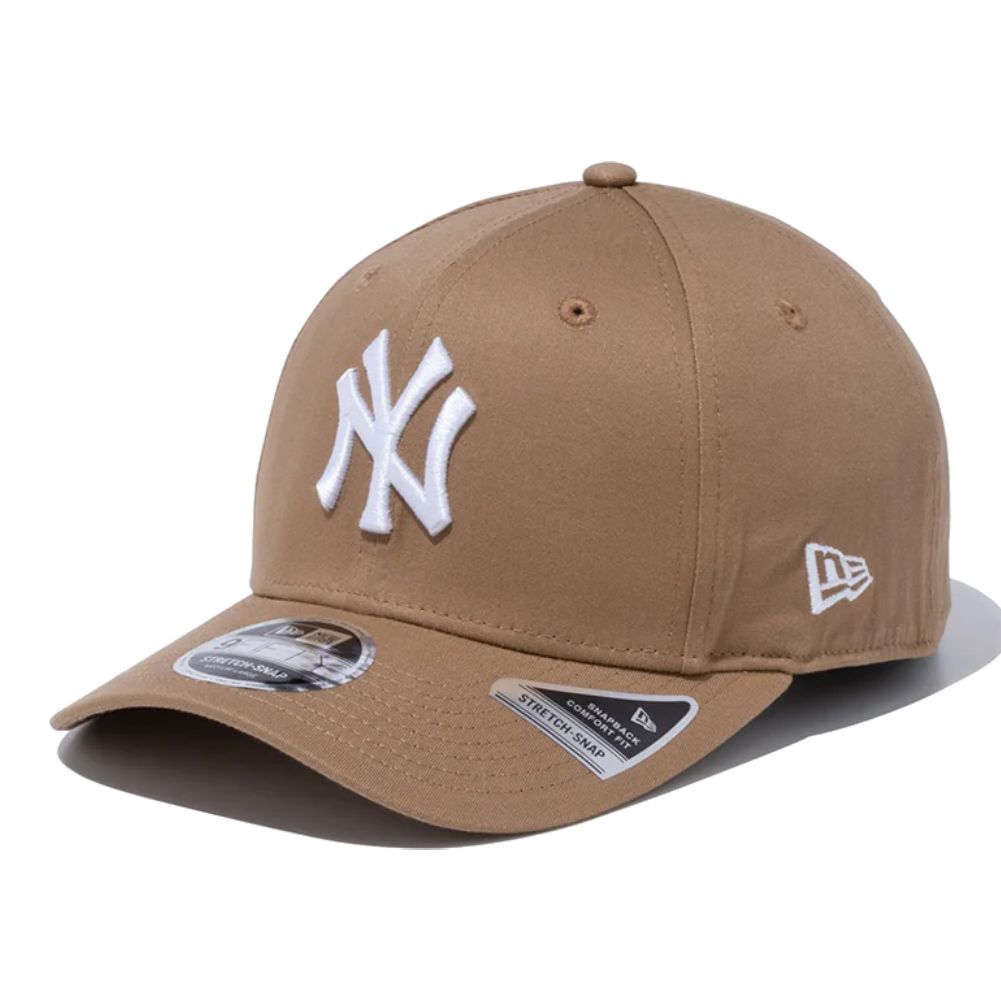 Rakuten - ニューエラ 9FIFTY ストレッチスナップ ニューヨーク・ヤンキース カーキ ホワイト 1個 New Era 950SS NEYYAN KHA WHI 25J 1pc