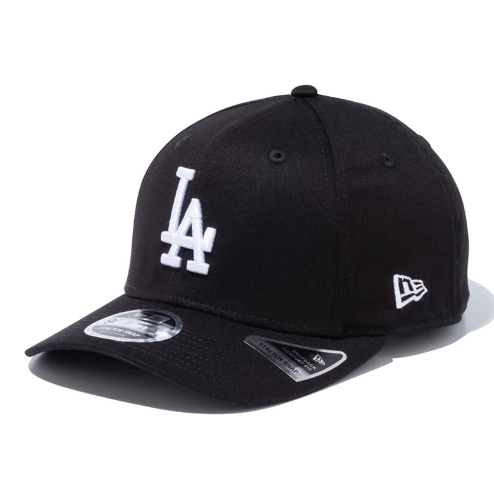 Rakuten - ニューエラ 9FIFTY ストレッチスナップ ロサンゼルス・ドジャース ブラック ホワイト 1個 New Era 950SS LOSDOD BLK WHI 25J 1pc