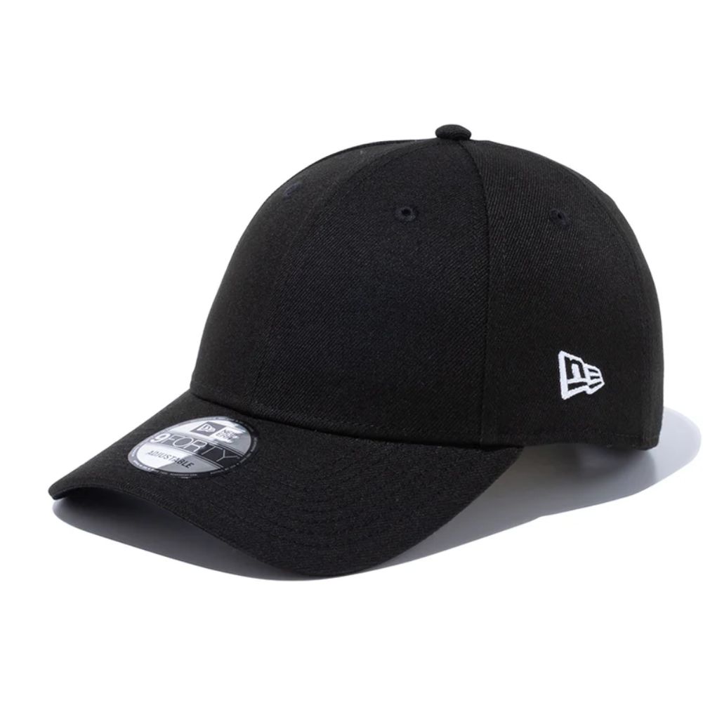 Rakuten - ニューエラ 9FORTY ベーシック ブラック ホワイト OSFM (56.8-60.6cm) 1個 New Era 940 BASIC BLK WHI 25J 1pc