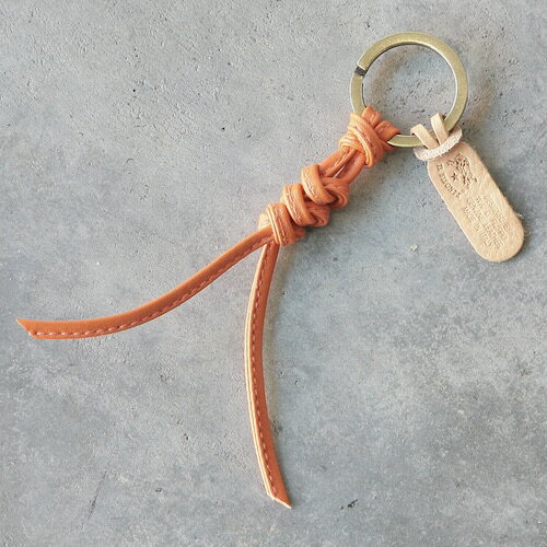 IL BISONTE (イルビゾンテ) キーリング (54_1_54242305250) オレンジ