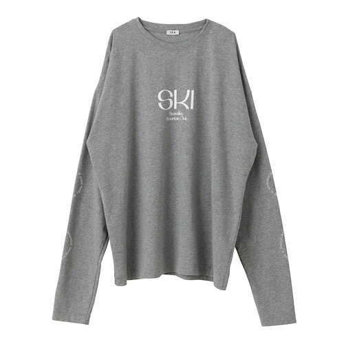 SEA(V[) GRAPHIC L/S TEE (SKI) OtBbNTEE STONE Xg[ 110723329