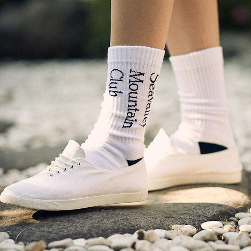 SEA(シー) ”SEAVALLEY MOUNTAIN CLUB” JACQUARD SOCKS (2PCS) ジャガードソックス 112523337のサムネイル