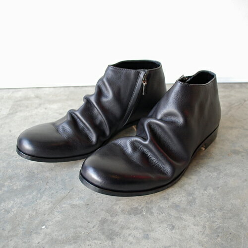 【ポイント10倍】 【サイズ交換初回片道送料無料】 　PADRONE パドローネ SHORT SIDE ZIP BOOTS / TRACY ショートサイドジップブーツ /..