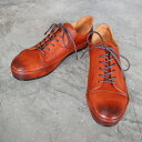 【ポイント10倍】 【サイズ交換初回片道送料無料】 PADRONE パドローネ DERBY SHOES / RICKY ダービーシューズ CAMEL キャメル ...