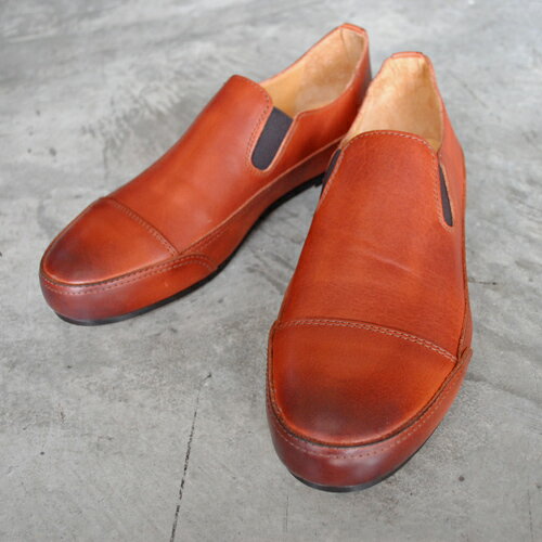   　PADRONE パドローネ (PU8678-2201-20A) SIDE GORE SHOES / NINO サイドゴアシューズ CAMEL キャメル メンズ　ギフト